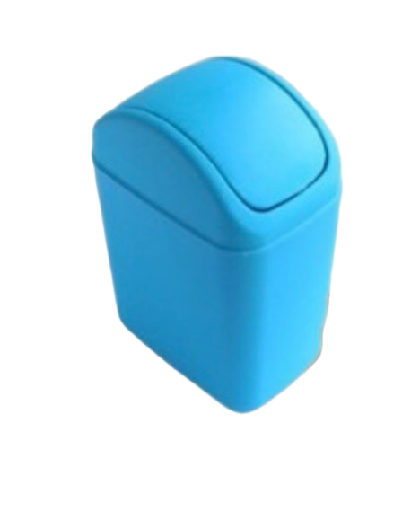 Cesto basculante color azul